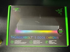Razer Thunderbolt 5 Dock Chroma 10-Port SSD Slot 250w PD, Black 4k At 144hz picture