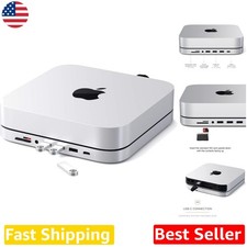 Sleek Aluminum Mac mini Dock: USB 3.0 Hub, SD Reader, Headphone Jack picture