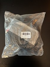 Cat7 Outdoor Ethernet Cable 150ft Black New Sealed picture
