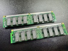 🏆 8MB 2x 4MB GoldStar GM71C4400BJ70 FPM 72-Pin SIMM Memory RAM Kit 70ns Vintage picture