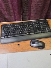 Logitech K520/M510 Wireless Keyboard/Mouse Combo  Tested. With Toggle  picture