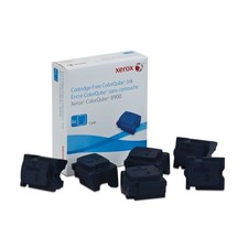 Genuine Xerox 108R01014 Cyan Solid Ink Stick 6-Pack, New Sealed Box, We Ship ... picture