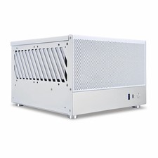 METALFISH T20 Mini ITX Case 9L White Compact PC Chassis 240mm GPU 180 AIO picture