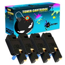 4 Cyan Toner Cartridge for Dell 1660XL C1660 C1660W C1660dn C1660dnw C1660cnw picture