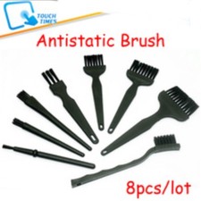 Lot of 8 ESD Safe Brush Bristles Anti-static Cleaning PCB Computer Cell iPhone picture