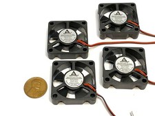 4 Pieces 5v fan 35mm x 10mm mini small cooling  2pin GDStime  3cm  C9 picture