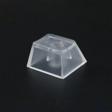 Transparent Frosted ABS Blank OEM Profile 1U R4 Keycap For MX Switch 100 PCS picture