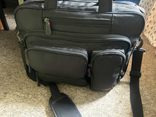 Mobile Edge Padded Nylon Shoulder/Messenger Bag for 15in Laptop, Black Solid picture