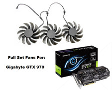 GPU Cooling Fan For Gigabyte GTX 970 GTX970 GV-N970WF3 GV-N970G1 PLD08010S12H picture