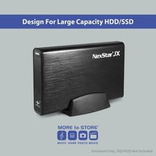 Vantec NST-358SU3-BK NexStar JX 3.5inch/2.5inch USB3.2 SATA3 eSATA Enclosure picture