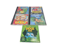 Vintage Kids PC CD-ROM Game Lot Disney Tarzan Clifford JumpStart Fisher-Price DV picture