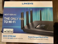 Linksys Ac5000 Mu MIMO 5.0 GHz Tri Band Quad Stream WiFi Router Ea9400 picture