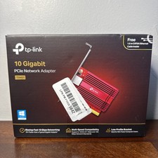 TP-Link 10 Gigabit PCIe Network Adapter Card TX401 New/Open Box picture
