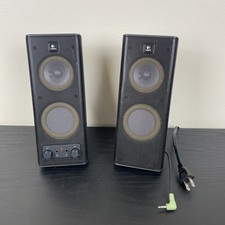 Logitech X-140 Computer Speakers S-0264A | TESTED & WORKING picture