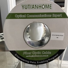 250ft/75m OD-5mm Industrial TPU OM3 Fiber LC to LC Outdoor Armored Fiber Patc... picture