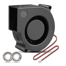 Small 12V DC 75mm x 30mm Centrifugal Brushless Blower Fan High Speed Inflatab... picture