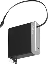 Gitryin 140W Retractable Laptop Fast Charger Block for Multiple USB Type C Black picture
