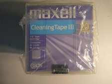 🍀 NEW SEALED Maxell 183770 DLT Cleaning Tape III 1/2