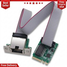 M.2 A+E Gigabit Ethernet NIC Card RTL8111H 10/100/1000Mbps RJ45 LAN Adapter NGFF picture