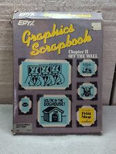 EPYX Graphics Scrapbook Chapter II Off the Wall 1986 Epyx Commodore 64 Big Box picture