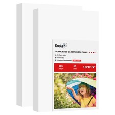 100 Sheets Koala Double Sided Glossy Inkjet Photo Paper 13x19 69lb Heavy Weight picture