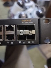 Ruckus ICX 7150-48PF-2X10G 48-Port PoE+ 2x 10GbE+ Ports Ethernet Switch w/ Cord picture