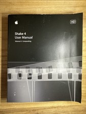 Apple Shake 4 User Manual Volume II: Compositing 2005 Vintage Rare picture