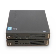 Lot of 2 Lenovo ThinkCentre M72e Tiny i3-3220T 2.8GHz No RAM, Drive, Power Cord picture