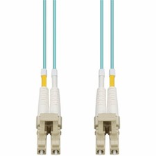 AddOn ADDLCLC50M5OM4P 50m LC to LC Aqua OM4 Fiber Patch Cable picture