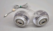 Vintage Clear M6531 Apple Pro Speakers by Harman Kardon For iMac G4  picture