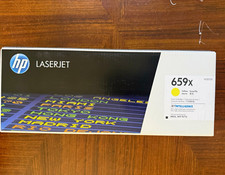 New HP Genuine Original 659X Yellow LaserJet Toner Cartridge W2012X picture