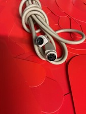 Generic   5 Ft Long  Video Cards S-VIDEO Cable Camera white  6-Pin extensión  picture