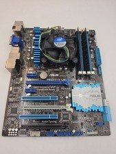 ASUS PBZ77-V Motherboard w/o I/O Shield, I7-3770k 3.5GHz, 8GB Ram Tested picture