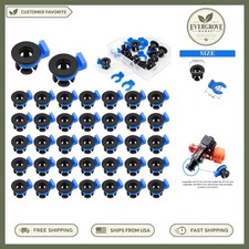 40PCS 3D Printer Bowden Tube Coupler and Clip Set - Compatibility and Quality picture