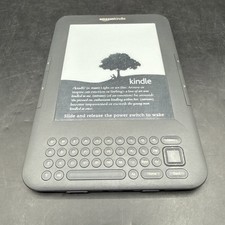 Amazon Kindle Keyboard 3rd Gen D00901 WiFi + 3G 6” E-Reader Tested  picture