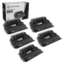 LD Compatible Replacements for HP 39A / Q1339A 5PK Black Toner Cartridges picture