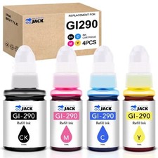 Printers Jack Compatible Canon Gi290 Gi-290 Refill Ink Bottle Kit For  picture