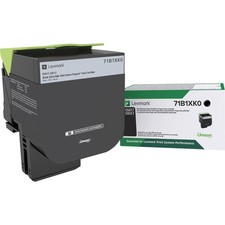 Lexmark Original Toner Cartridge - Black (71B1XK0) picture