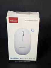 MACALLY SLIM BLUETOOTH OPTICAL MOUSE . New Open Box  picture