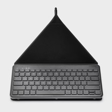 Heyday Wireless Bluetooth Tablet Keyboard Stands for iPad Windows ChromeOS Black picture