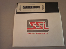 Carrier Force: Atari Computers, Vintage 1983 Strategic Simulations SSI, 5-1/4 picture