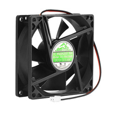 80Mm by 80Mm by 25Mm 8025 12V DC 0.20A Dual Ball Bearing Brushless Cooling Fan 2 picture