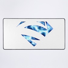 DC Comics Superman Super Blue Logo Gaming Desk Mat, Idea Gift For Friends picture