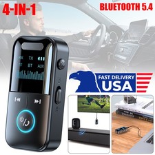 GT69 Long-lasting battery life Digital Display 4-in-1 Bluetooth Adapter for MP3 picture