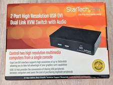 DVI Dual Link KVM Switch - StarTech SV231DVIUAHR 2 Port High Resolution picture