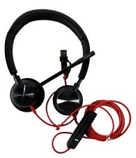 Plantronics Blackwire 3320-M USB-A Stereo Headset - Black Missing Foam Ear Piece picture