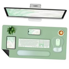 4-in-1 Large Gaming Mouse Pad, Keyboard Wrist Rest Pad & Wrist Sage Green picture