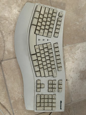 Microsoft Natural Ergonomic White PS2 Wired Keyboard (59758)  picture