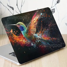 2pcs Hummingbird Notebook Art Decal Case Universal Netbook Stickers Non-Reusabl picture