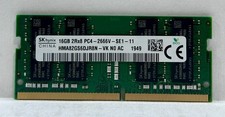 SK Hynix 16GB DDR4 2666MHz PC4-21300 2Rx8 260-Pin Laptop RAM Memory picture